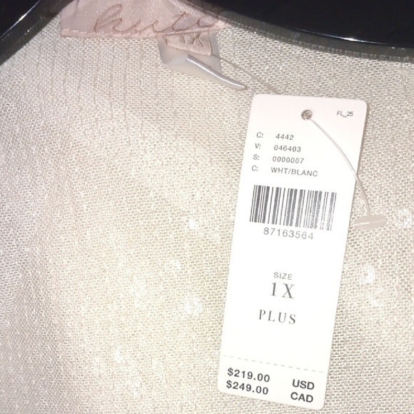 Hutch Cream Sheer Swim Coverup - Picture 10 of 10